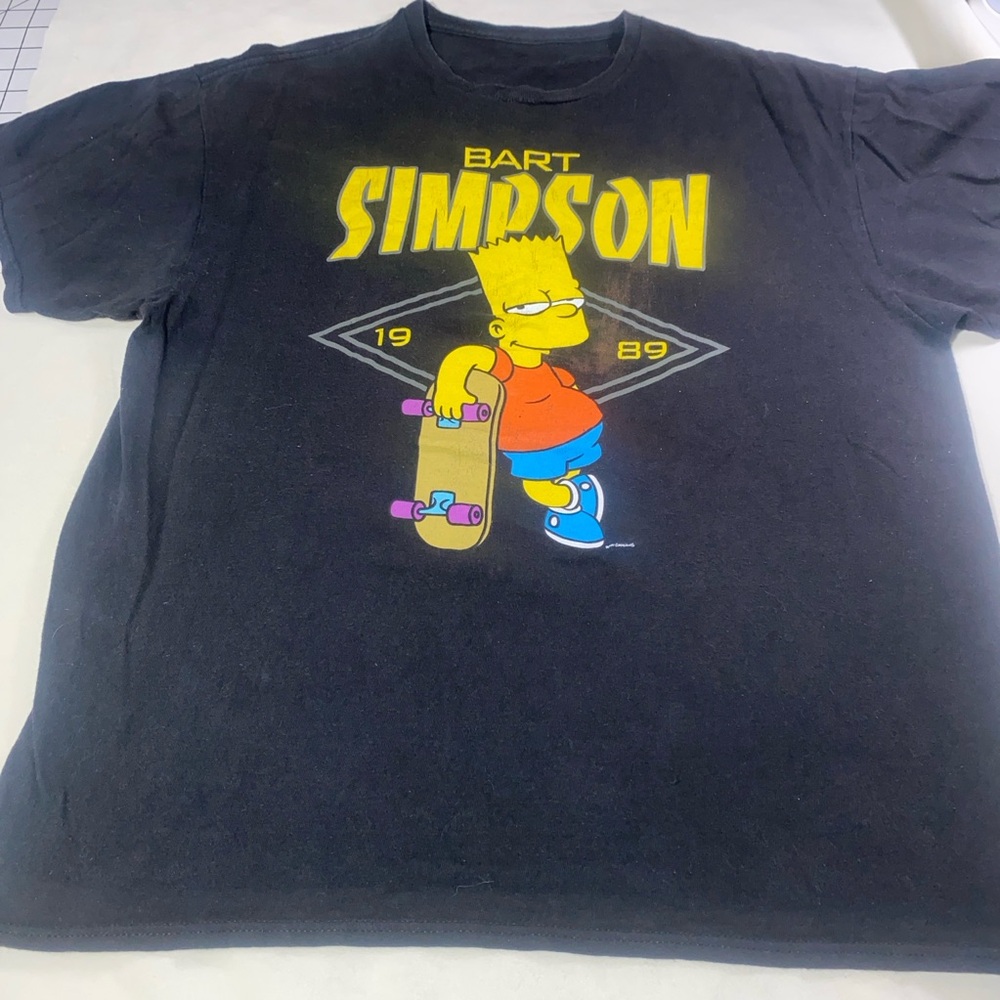 Vintage Bart Simpson Black Graphic Tee - Picture 2 of 8